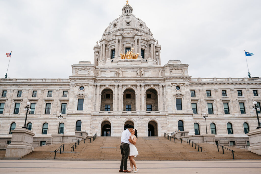 Minnesota Elopement at the state capitol