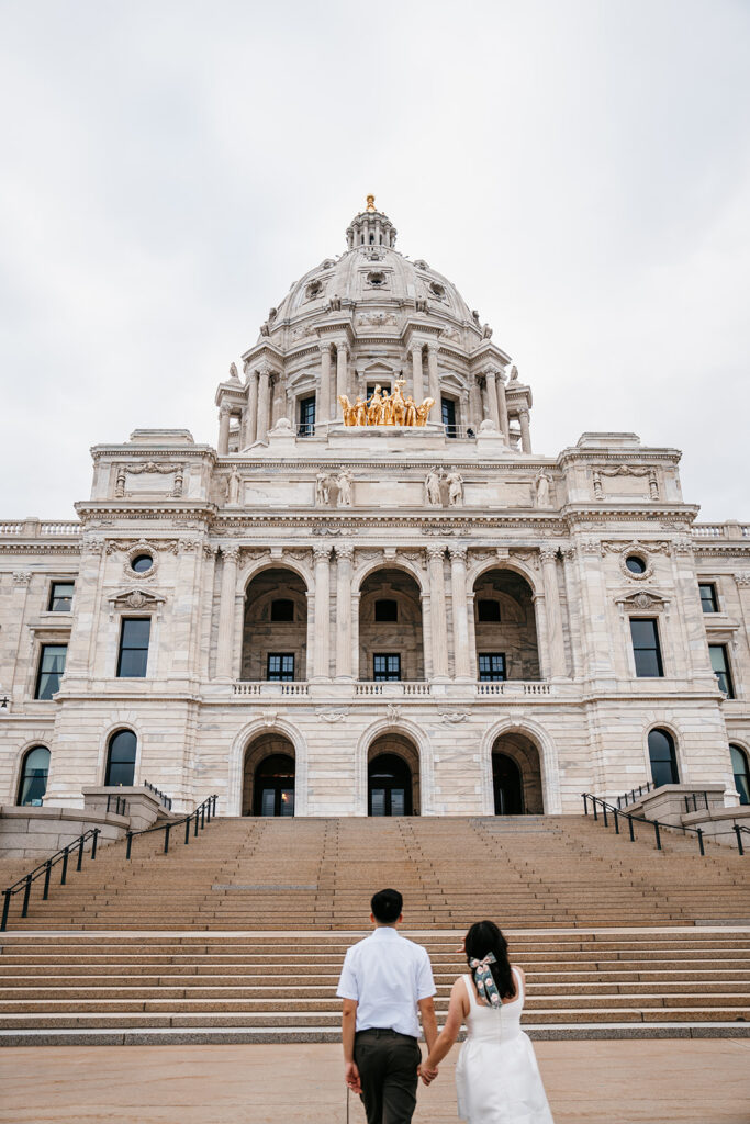 Minnesota Elopement at the state capitol