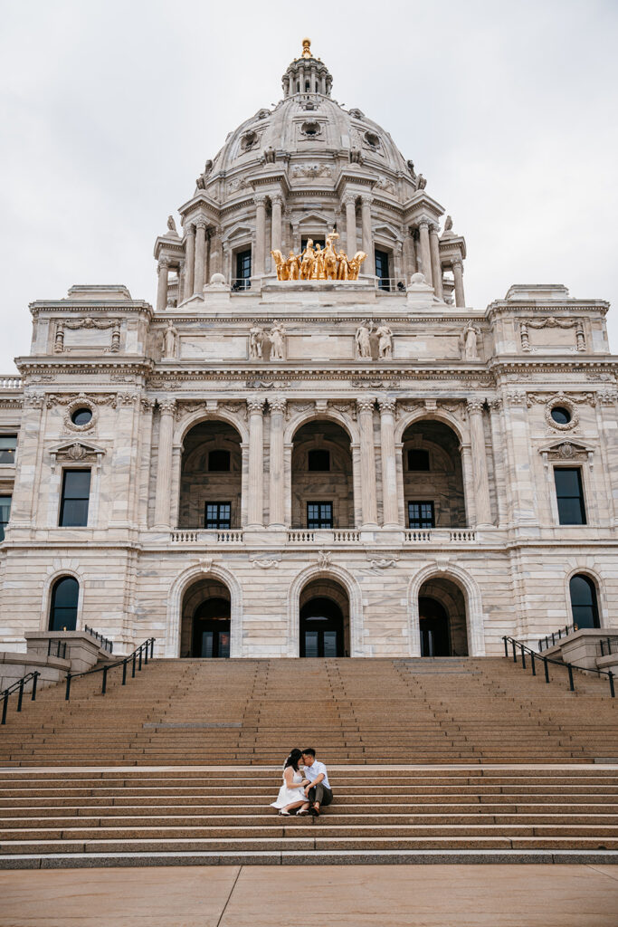 Minnesota Elopement at the state capitol