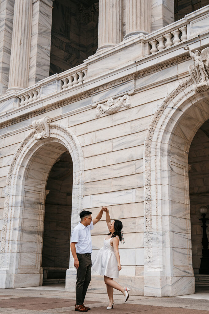 Minnesota Elopement at the state capitol